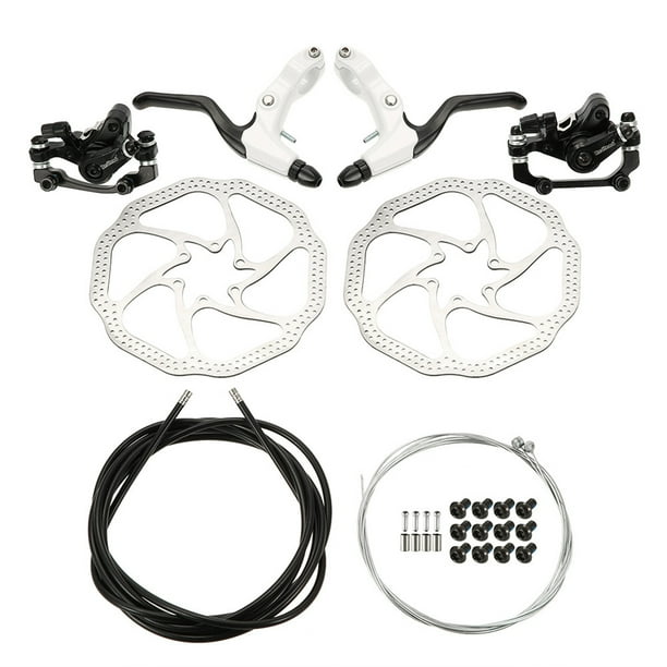 New Front//Rear Caliper Disc Brake 160mm Rotor Kit For Mountain Road Bicycle Bike